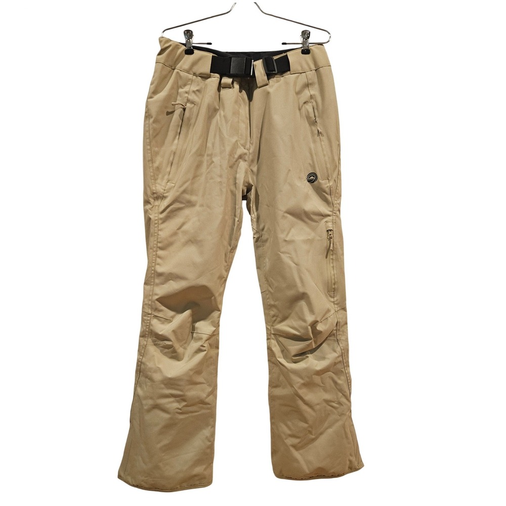Wildhorn Outfitters Women's Tan Ski Snowboard Pants L Waterproof Breathable NWOT